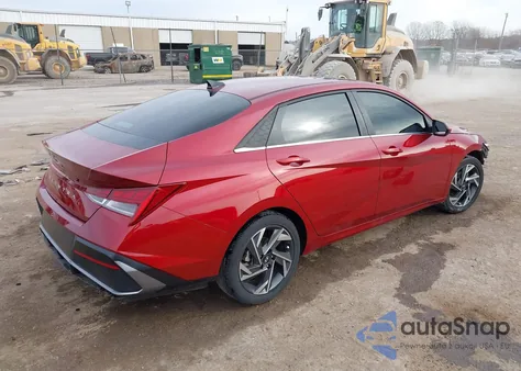 2024 Hyundai Elantra Sel from USA, damaged, VIN KMHLS4DG7RU745710